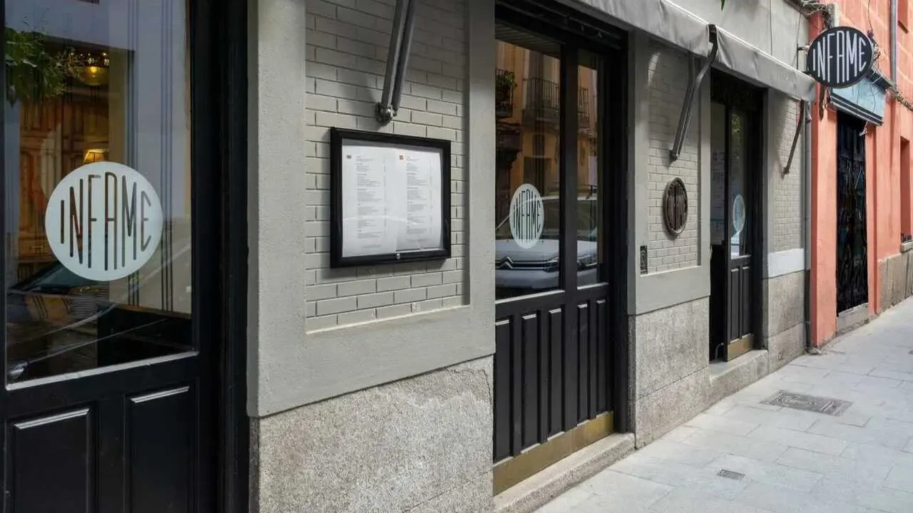 Infame: Restaurante de cocina vasca contemporánea en La Latina, Madrid