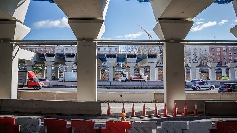 Parque Ventas sobre la M-30 en Madrid: avances para unir Ciudad Lineal y Salamanca