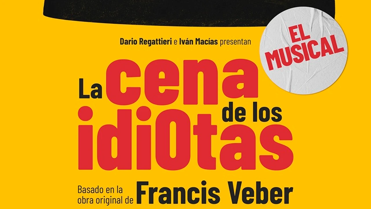 La cena de los idiotas: un musical en el Teatro Marquina de Madrid