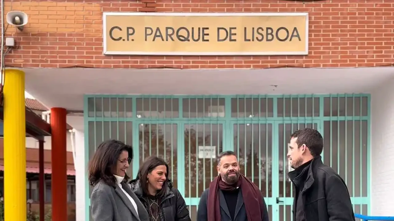 Mantenimiento del CEIP Parque de Lisboa en Alcorcón: más de 40 aulas renovadas