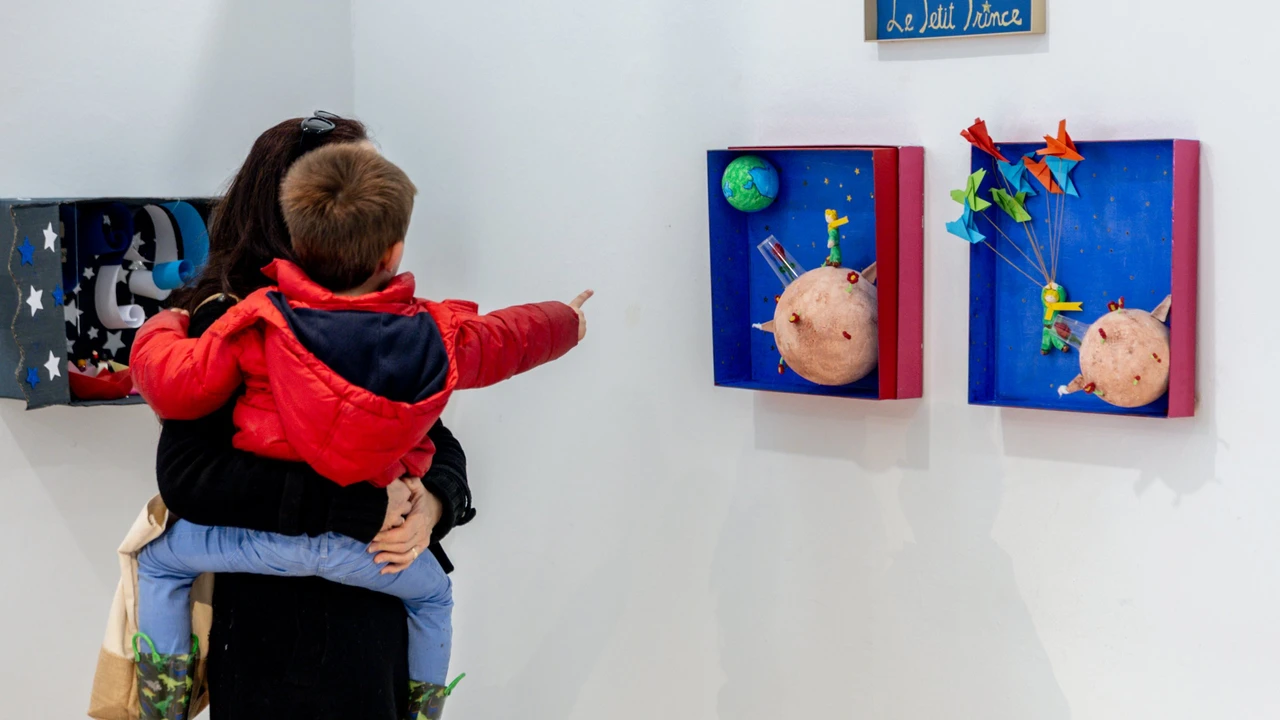 Exposiciones de arte en Villanueva de la Cañada en el Centro Cultural La Despernada