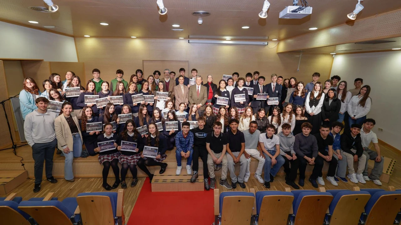 Graduación de la quinta promoción del Proyecto Space Academy en Villanueva de la Cañada