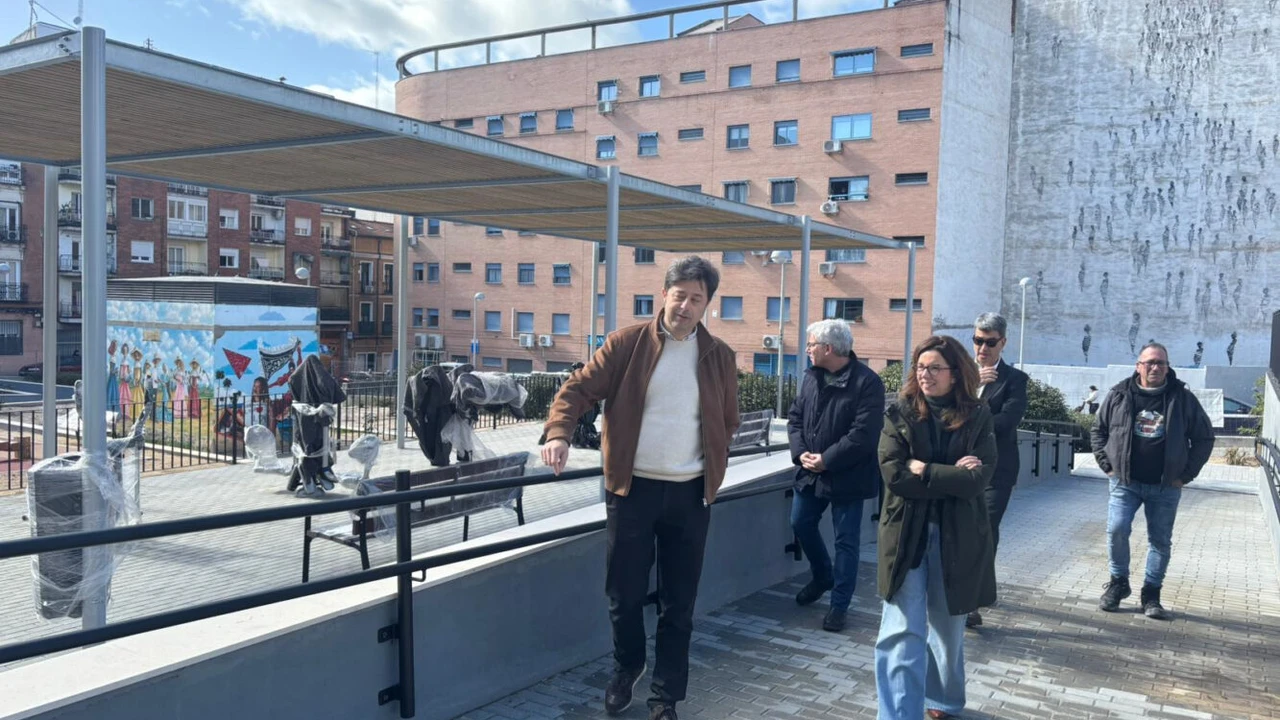 Rehabilitación de la plaza Leopoldo de Luis en Tetuán culmina con una inversión de 320.000 euros