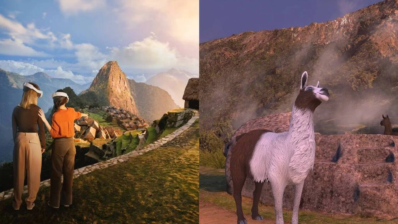 Experiencia de realidad virtual en Madrid: Machu Picchu en el distrito de Tetuán