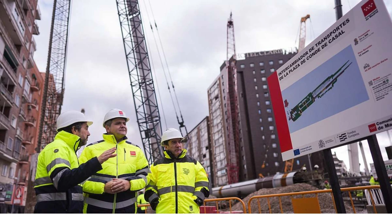 Intercambiador de Conde de Casal en Madrid: inauguración en el primer semestre de 2027