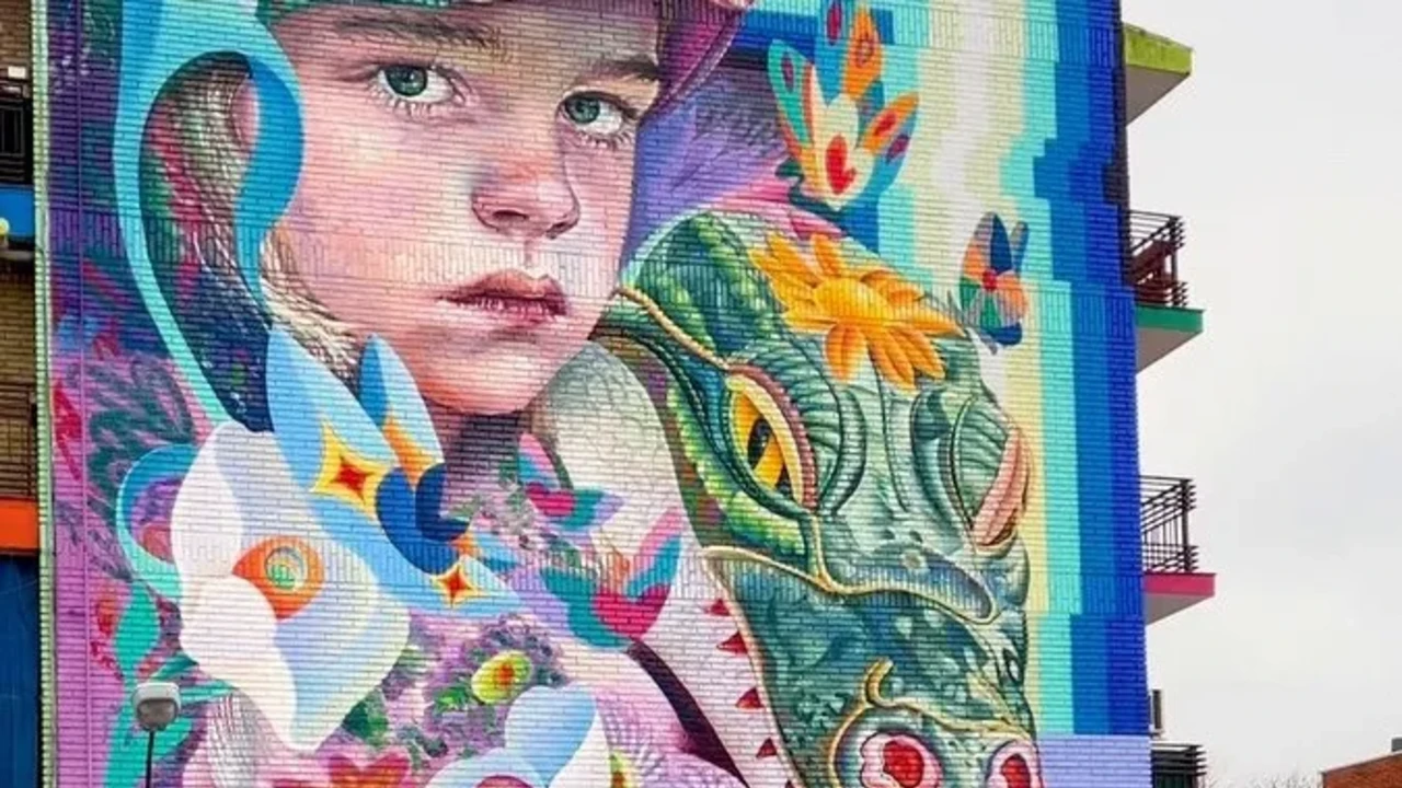 Murales de la Comunidad de Madrid: tres obras entre las mejores del mundo